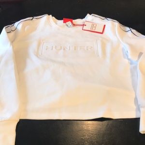 NWT White Large/ XL Hunter Sweatshirt 🌟